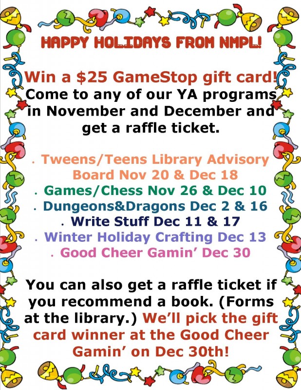 Win A Gamestop Gift Card New Milford Events